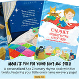 My Nursery Rhyme Adventures! - Nursery Rhymes from A-Z (Personalized Nursery Rhyme Book)