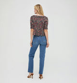 The Camri Top -  Jacobean Sprig
