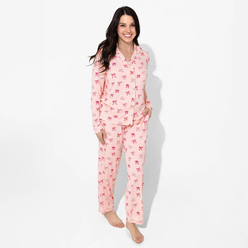 Take A Bow Bamboo Women's Pajama Set