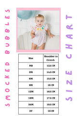 Lucy Butterfly Smocked Bubble