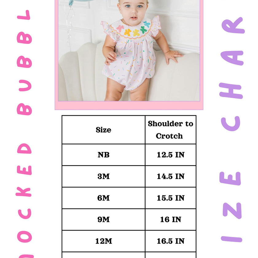 Emmie Smocked Bubble