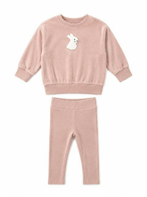 Velour Bunnies 2 Piece Set