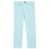 TARTINE ET CHOCOLAT Classic Stretch Cotton Trousers - Aqua