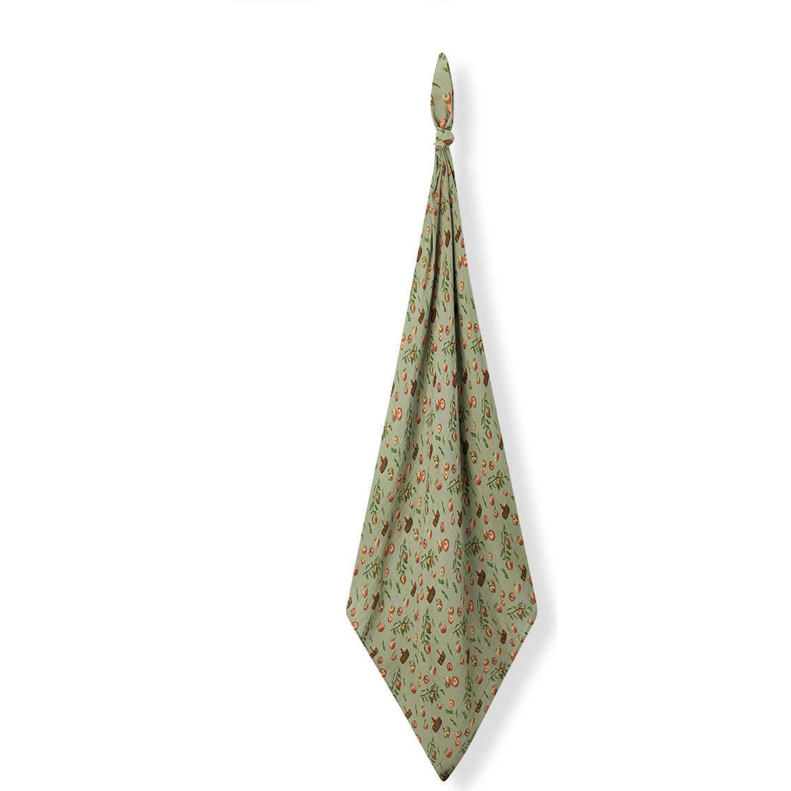 Apple Orchard Organic Cotton Swaddle
