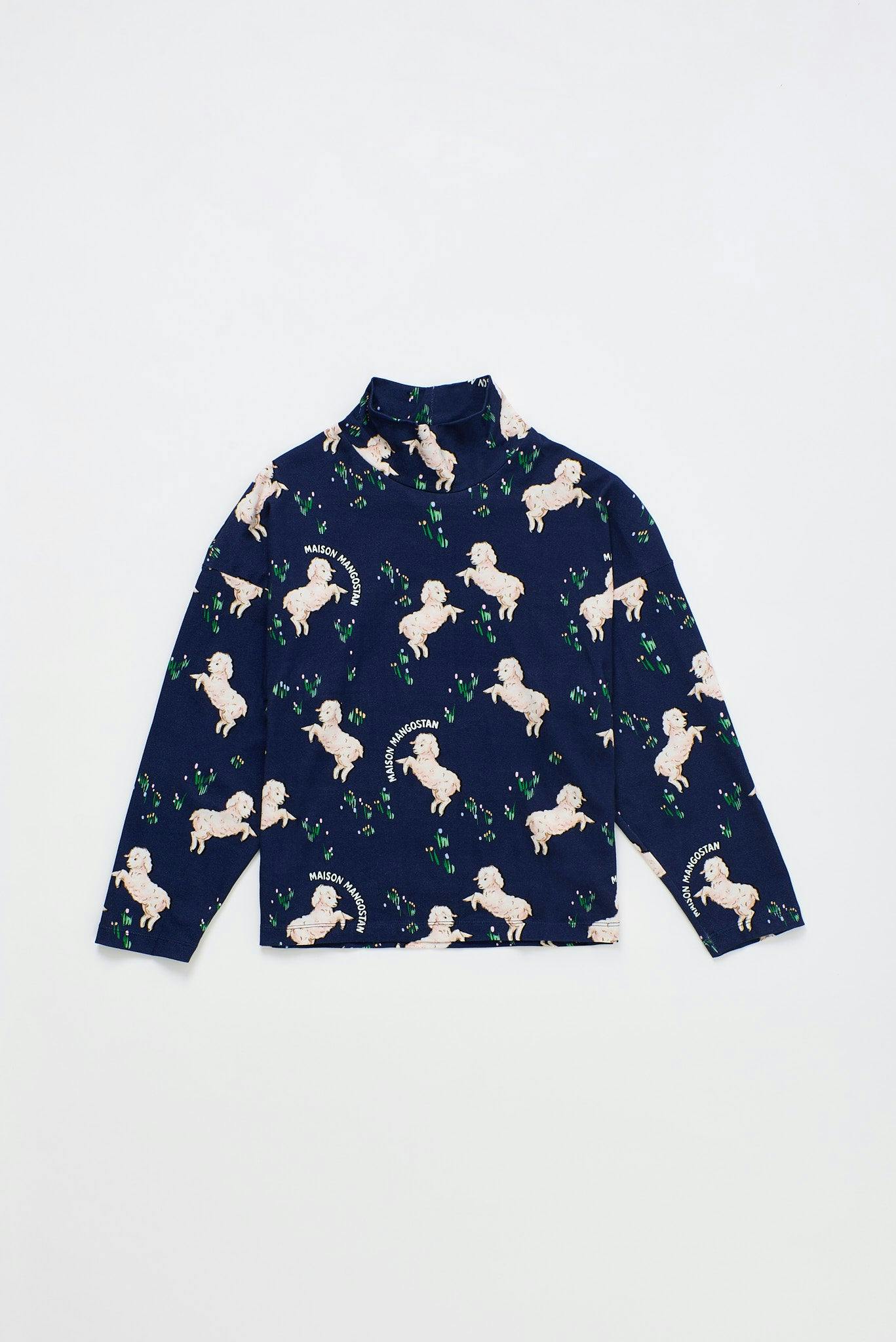 OVEJAS TURTLE T-SHIRT BLUE