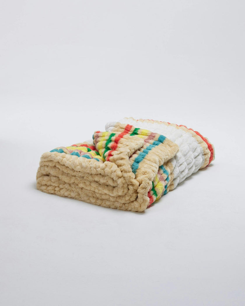 No. 018 Sunflower Stripe Blanket