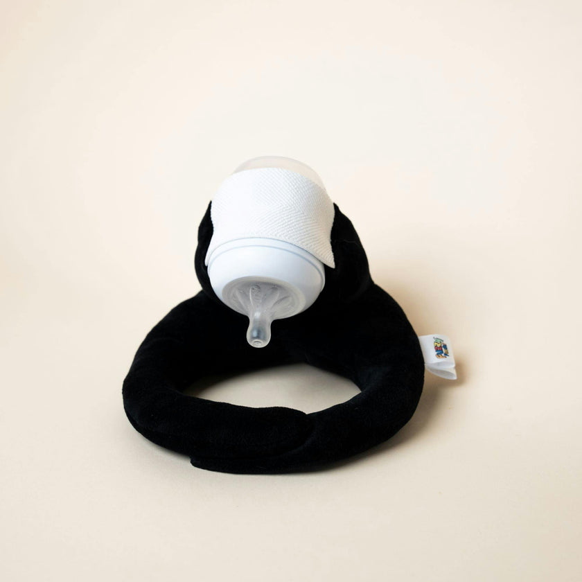 Baby Bottle Pillow Holder For Parents - Penguin