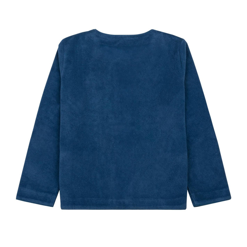 women's newport navy french terry jacket