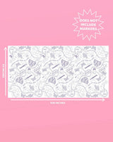 Eras Coloring Tablecloth - paper coloring tablecloth