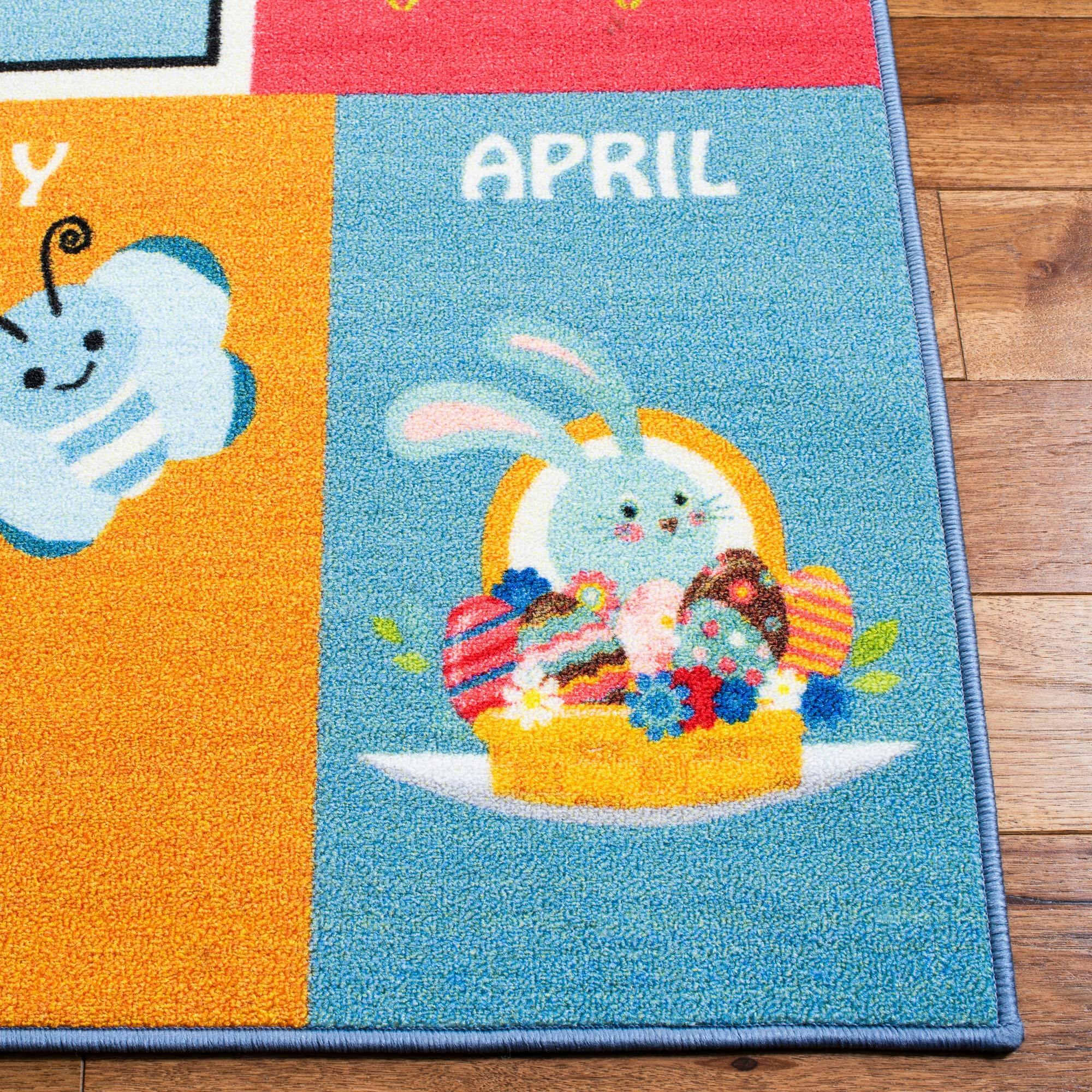 Kids Playhouse Holly Rug, Blue