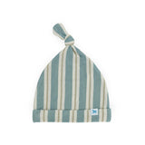 Stretch Knit Hat - Blue Vintage Stripe