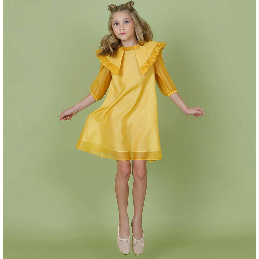Avery dress (marigold organza)