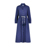 Anais Womens Shirtdress Lapis Blue, blue