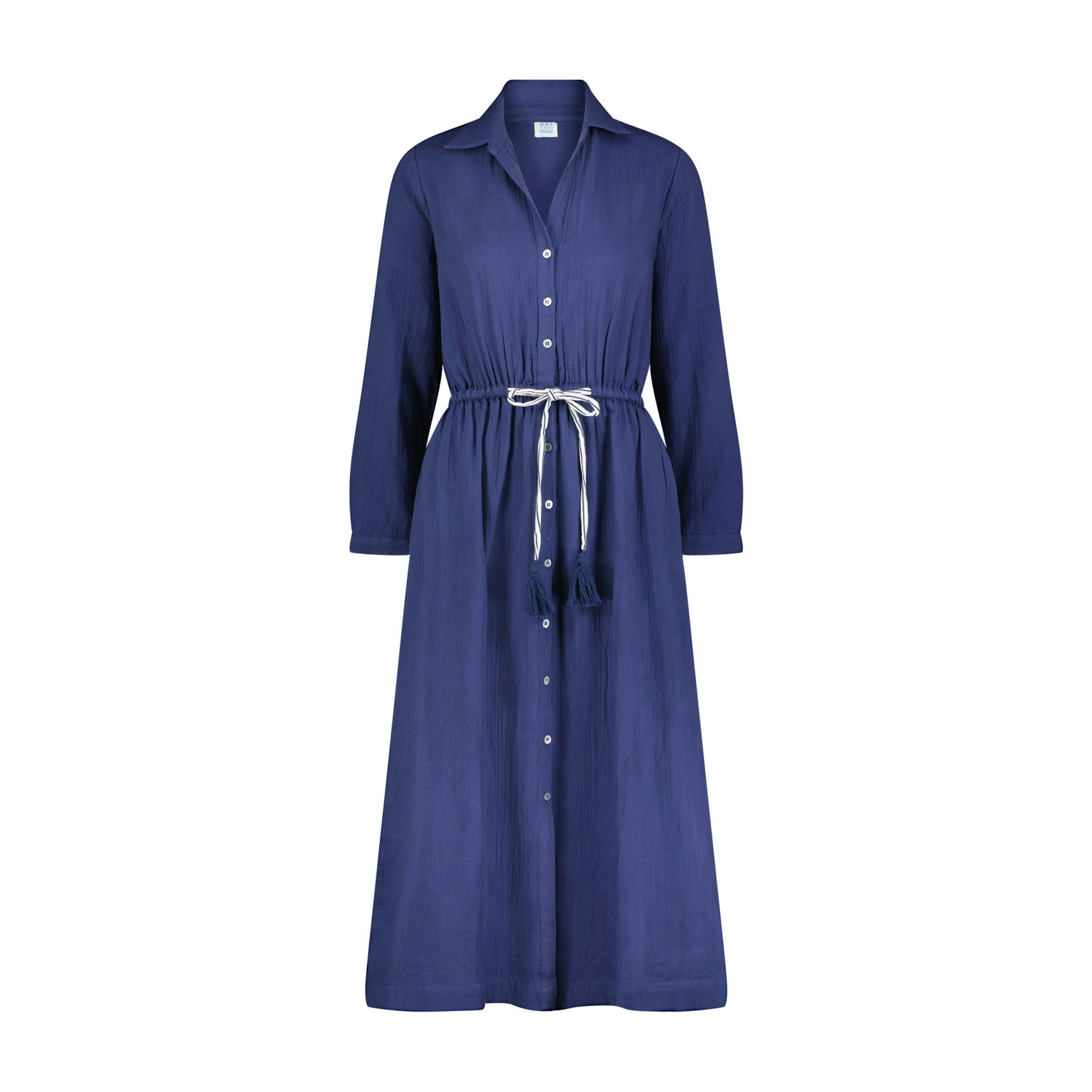 Anais Womens Shirtdress Lapis Blue, blue