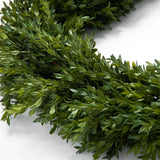 Green Boxwood Artificial All Seasons Greenery Mantel Garland Table Runner
