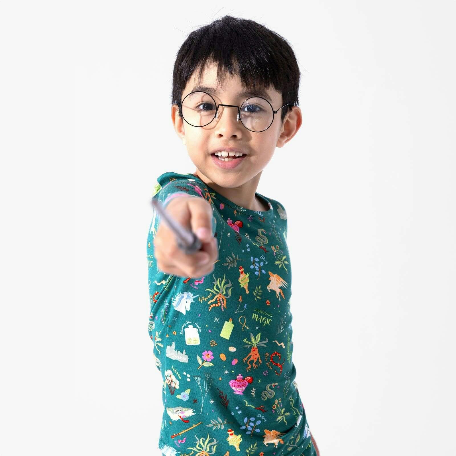 Mandrakes Potions & Herbs Bamboo Kids Pajamas