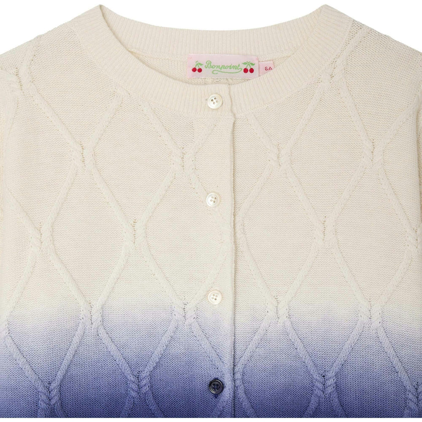 BONPOINT Larelle Cardigan - Bleu Intense