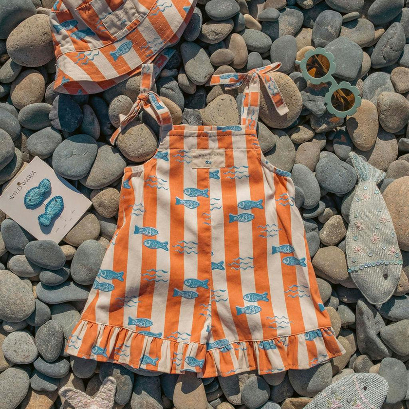 Crochet Clip Set in Fiori di Mare
