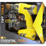 Tuff Tools Pretend Play Toy Power Drill w/ Realistic Functions