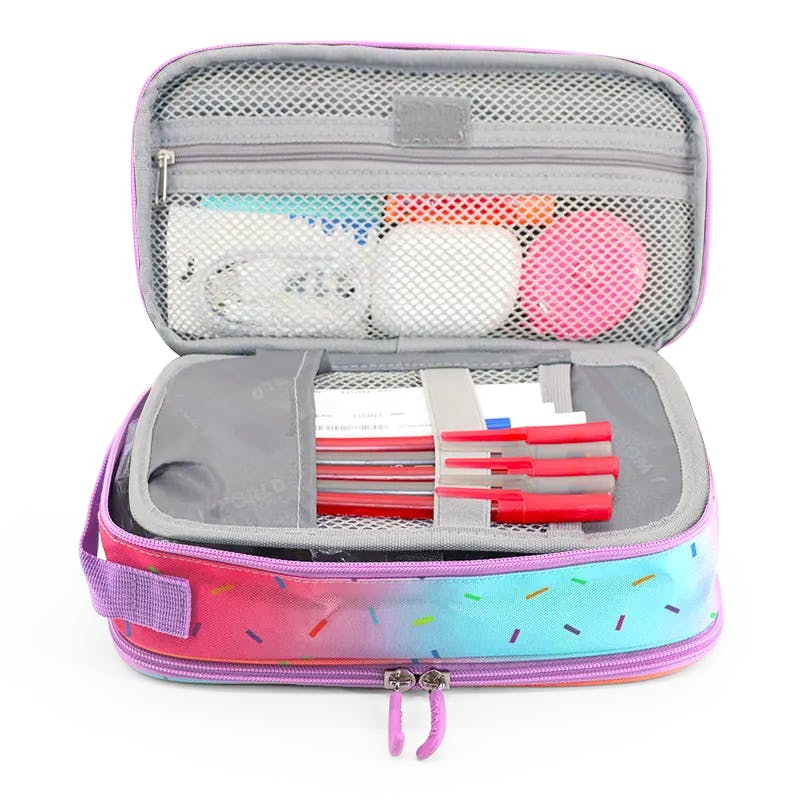 Cornelia Backpack with Lunch Bag and Pencil Case in Confetti