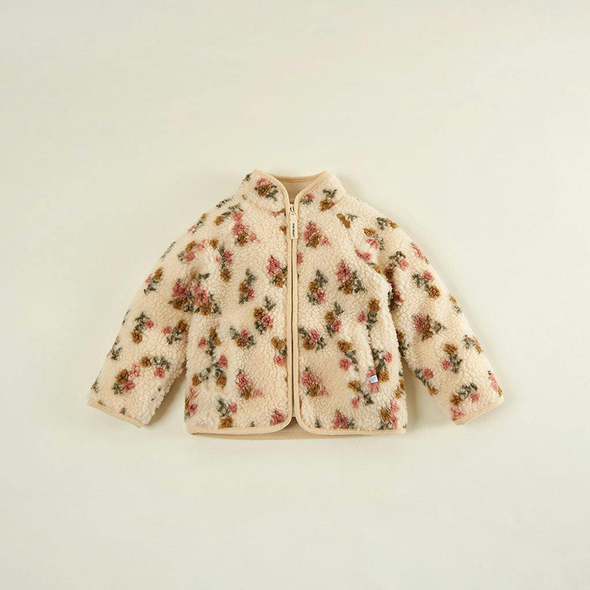 Amber Sherpa Zippered Jacket
