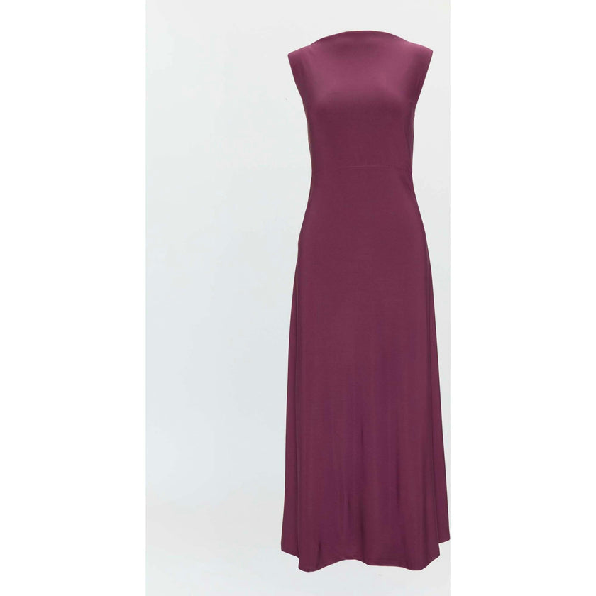 The Sloane Dress - Aubergine