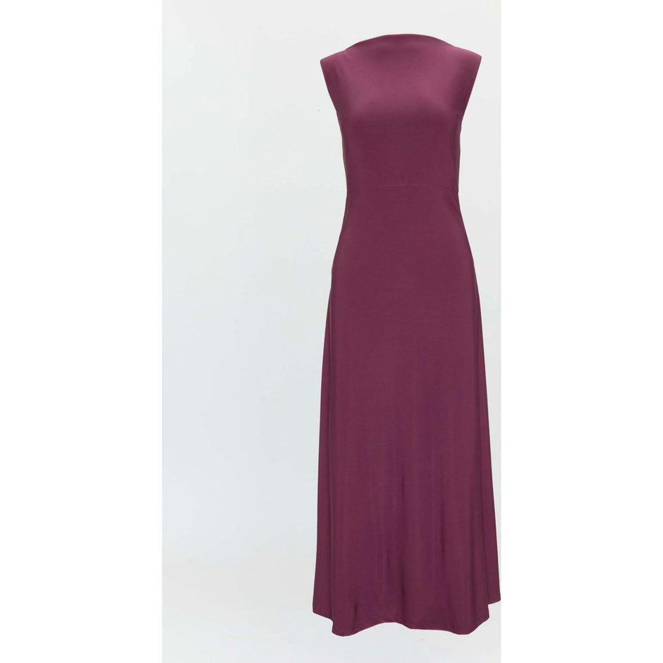 The Sloane Dress - Aubergine