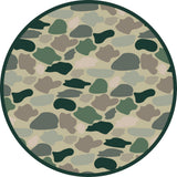 Classic Camo Waffle Knit Luxury Bamboo Blanket