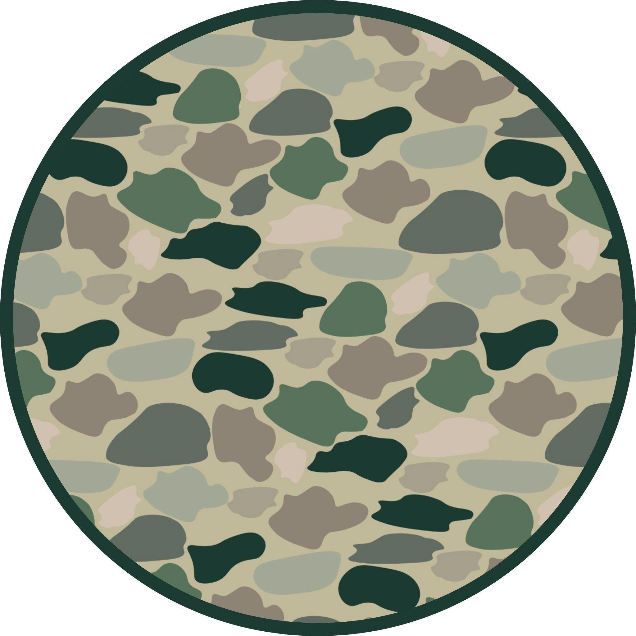 Classic Camo Waffle Knit Luxury Bamboo Blanket