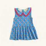 Performance Tennis Dress in Watercolor Floral