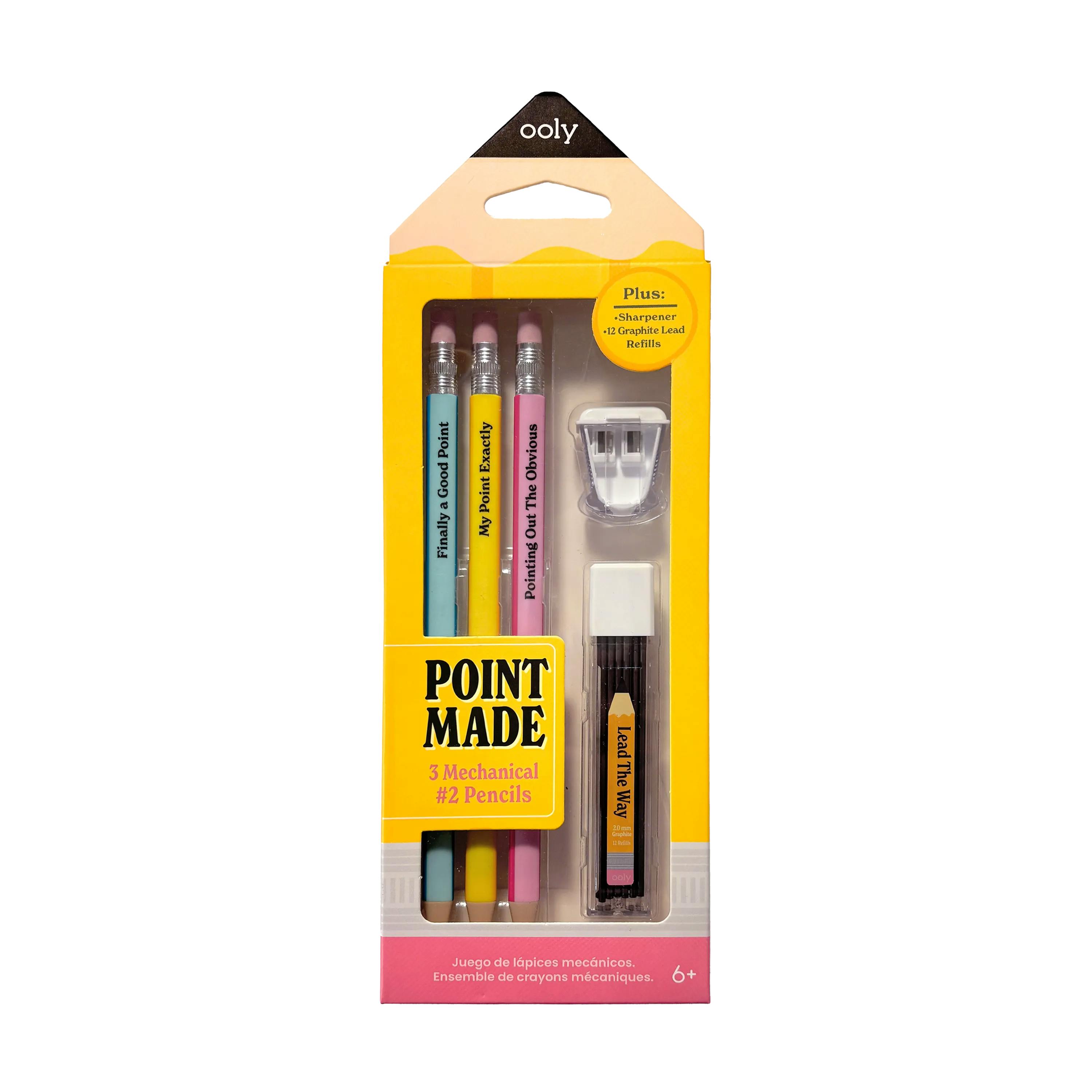 Point Made Mechanical Graphite Pencils – Set of 3