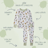 ZEN 2-Piece Toddler Boy Pajamas