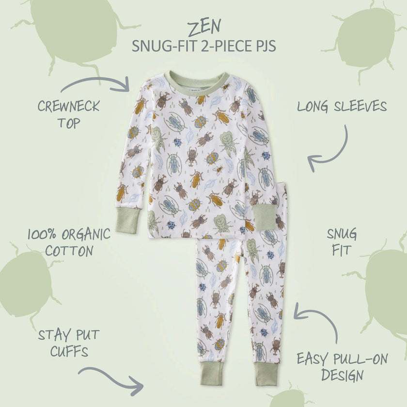 ZEN 2-Piece Toddler Boy Pajamas