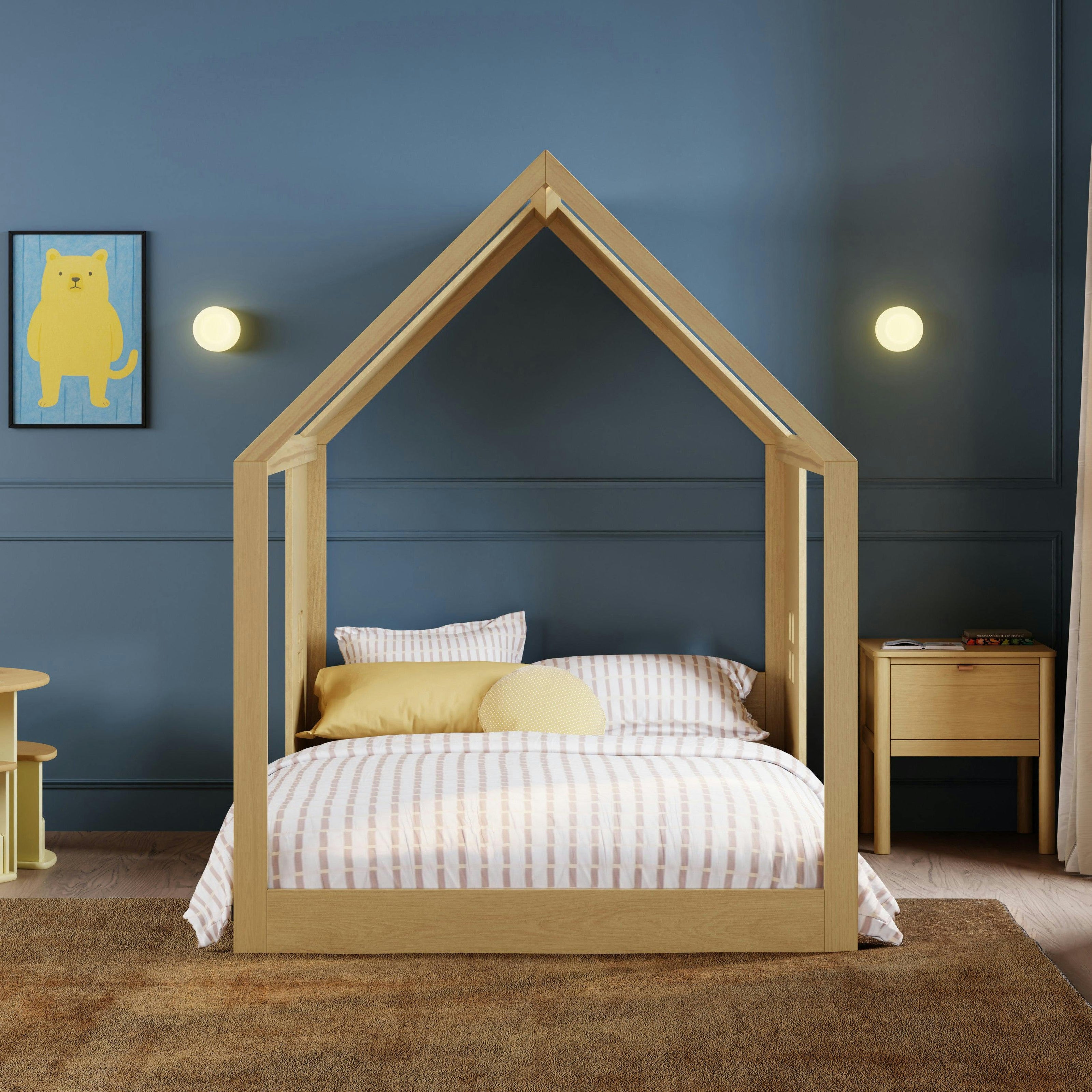 Babyletto Kids Uchi Montessori-Inspired House Full Bed