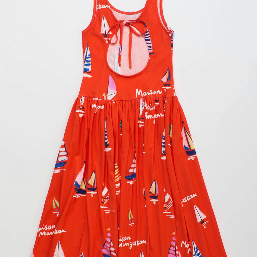 BARCOS DRESS RED