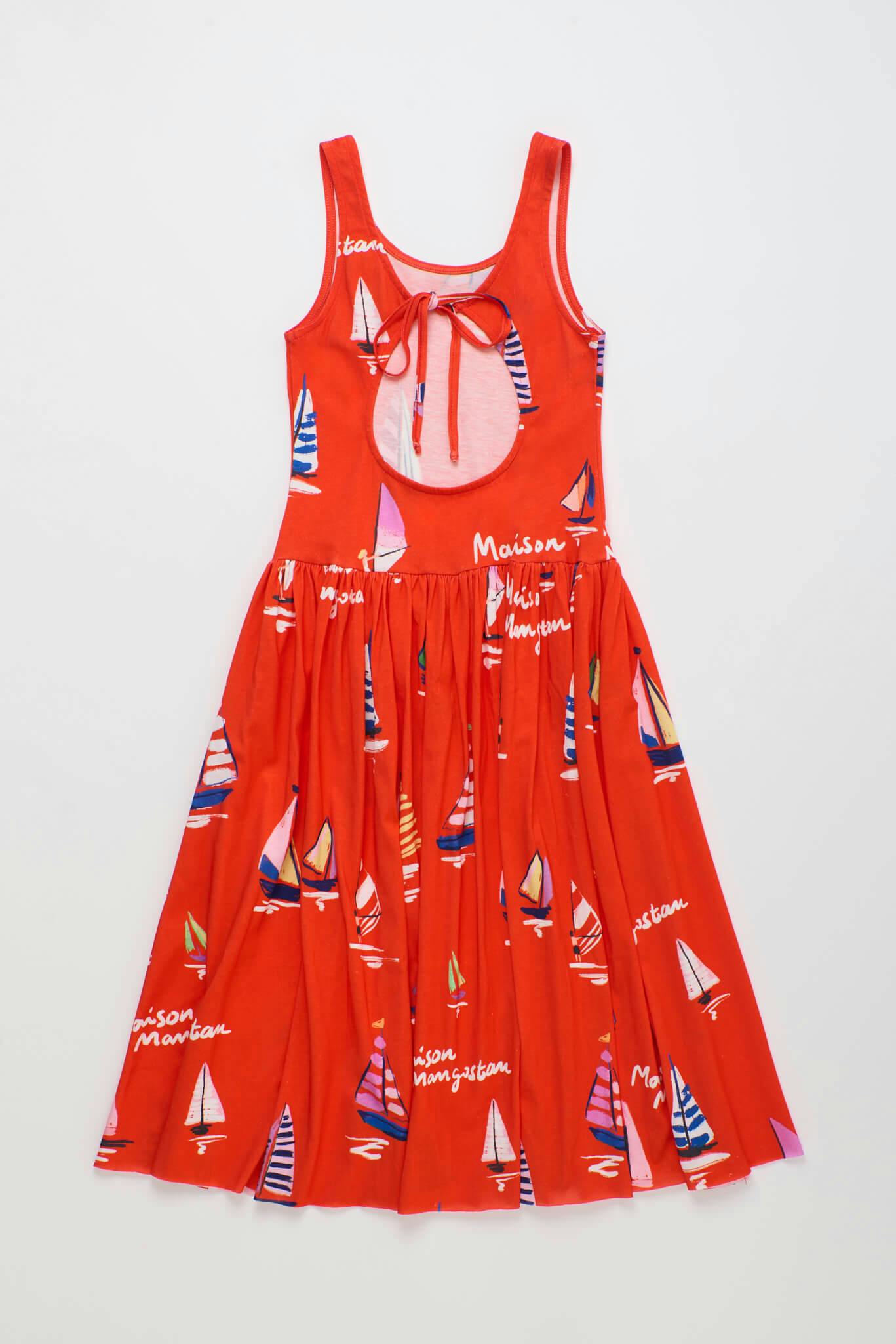 BARCOS DRESS RED