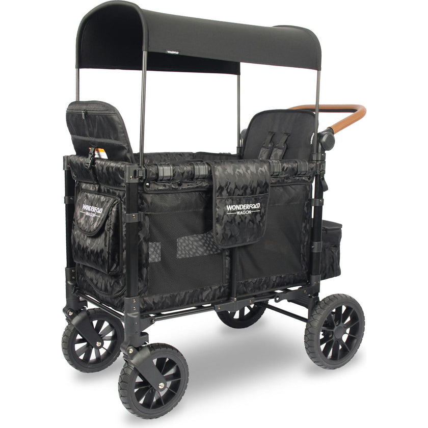 Premium Double Wagon Style Luxe Stroller