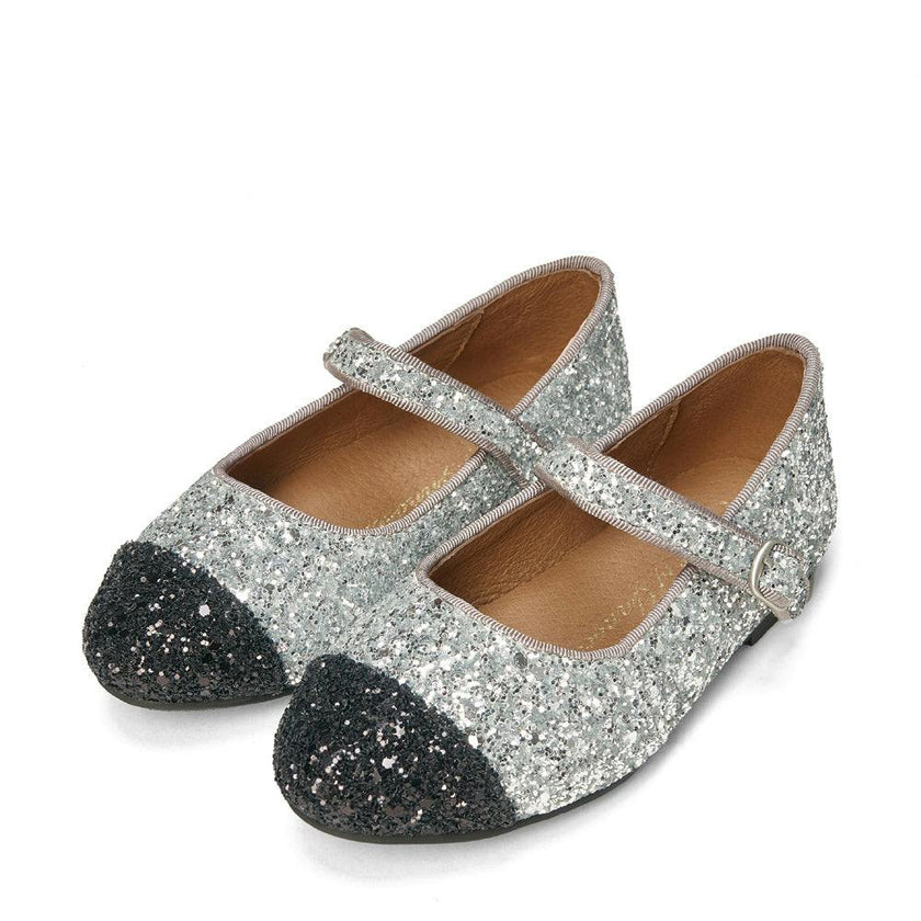 Bebe Glitter Mary Janes