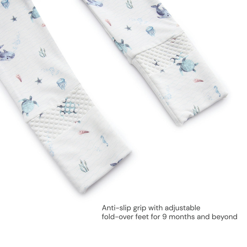 Bamboo Baby Pyjama Sleepsuit - Le Bleu