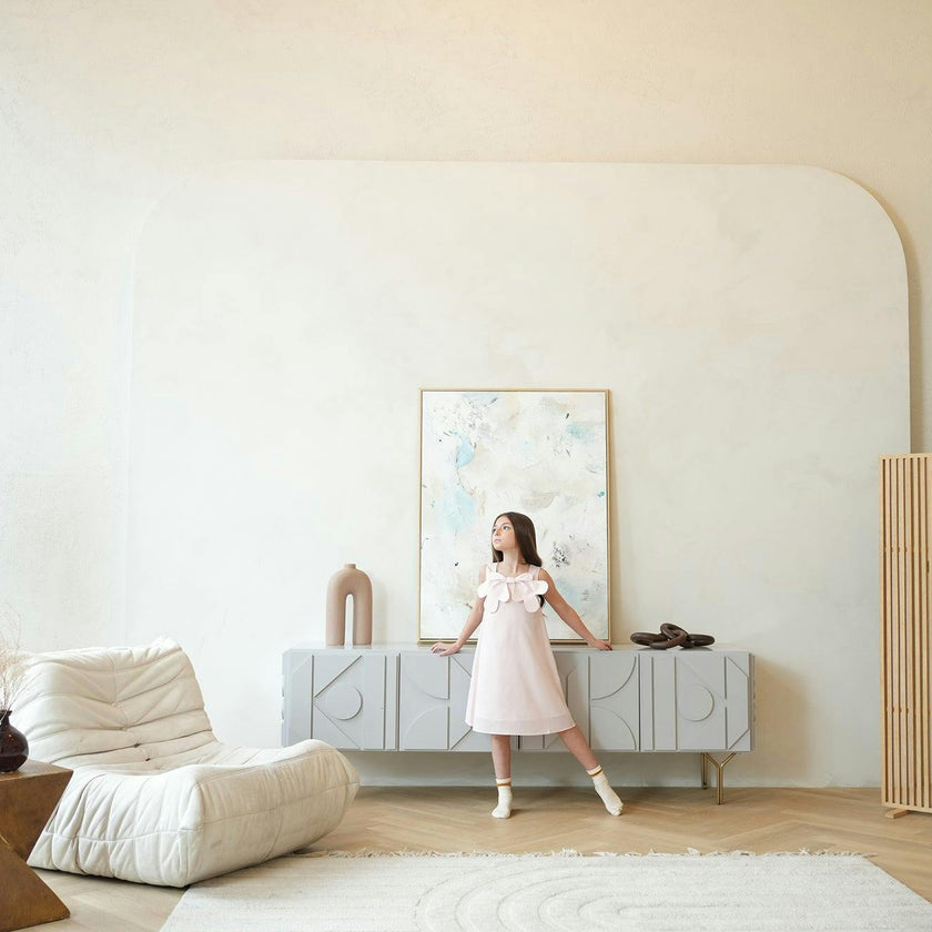 Esme dress (blush-pink)