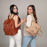 Monaco Diaper Bag | Latte Brown