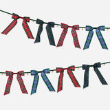 Plaid Bow Bell Garland