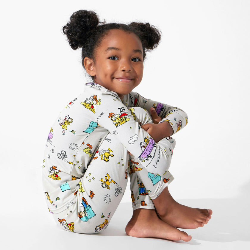 Garfield & Friends Bamboo Kids Pajamas