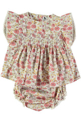 Robe bébé Primavera et son bloomer