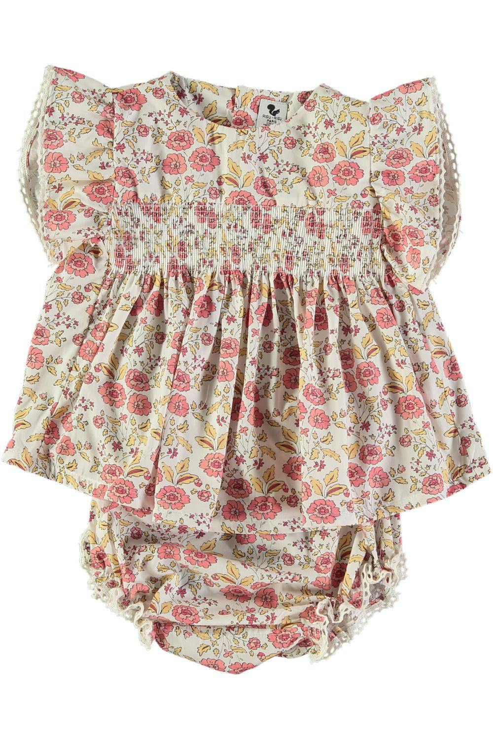 Robe bébé Primavera et son bloomer