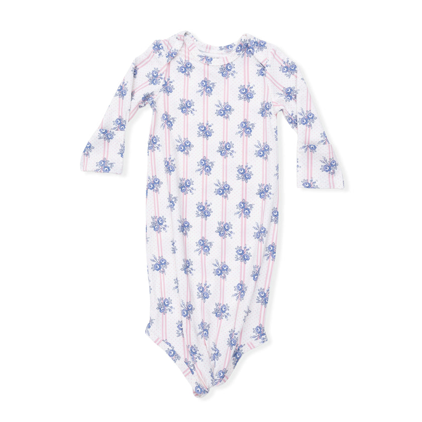 Stripe Dot Roses - Knotted Gown