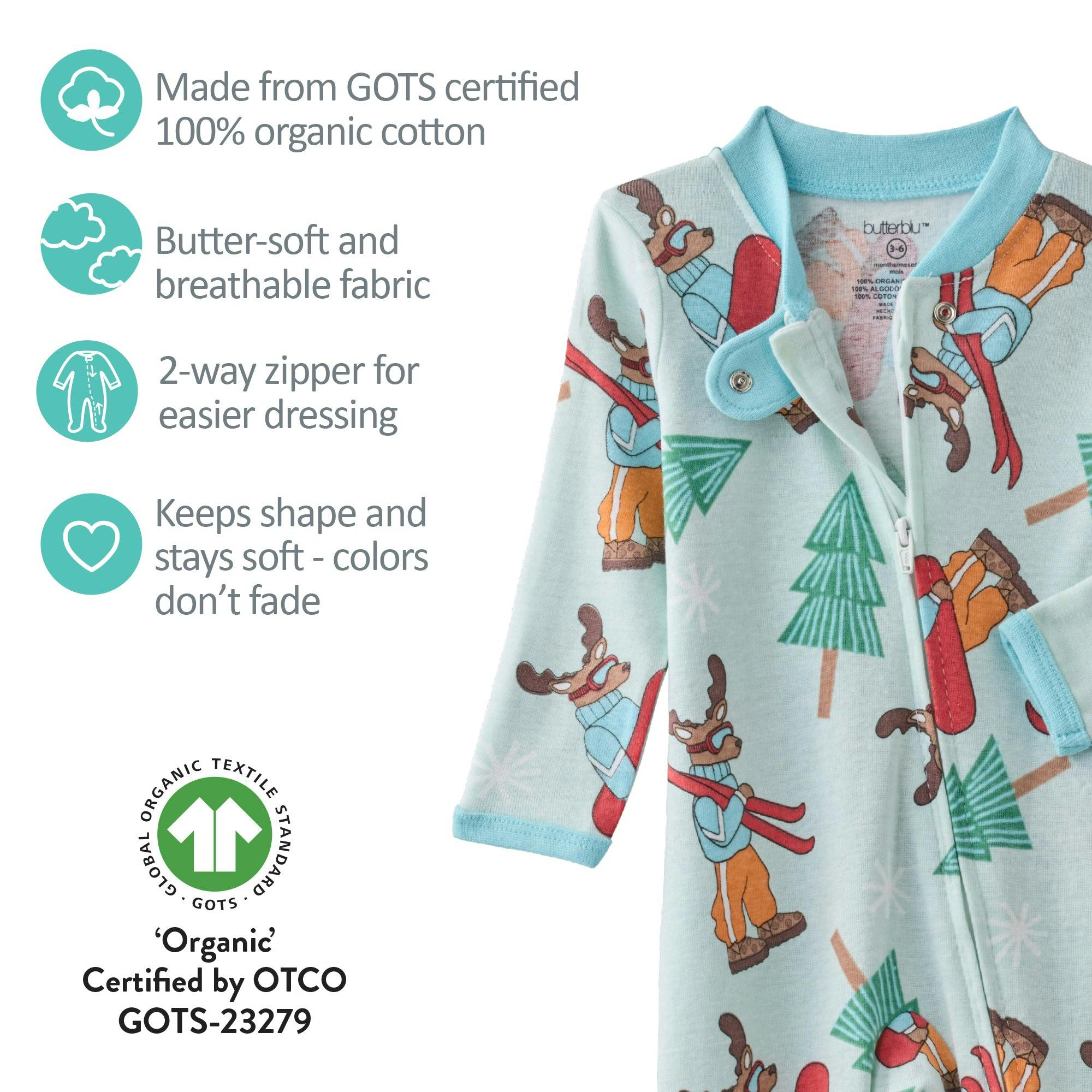 SCOUT Sleep & Play Baby Boys Pajamas