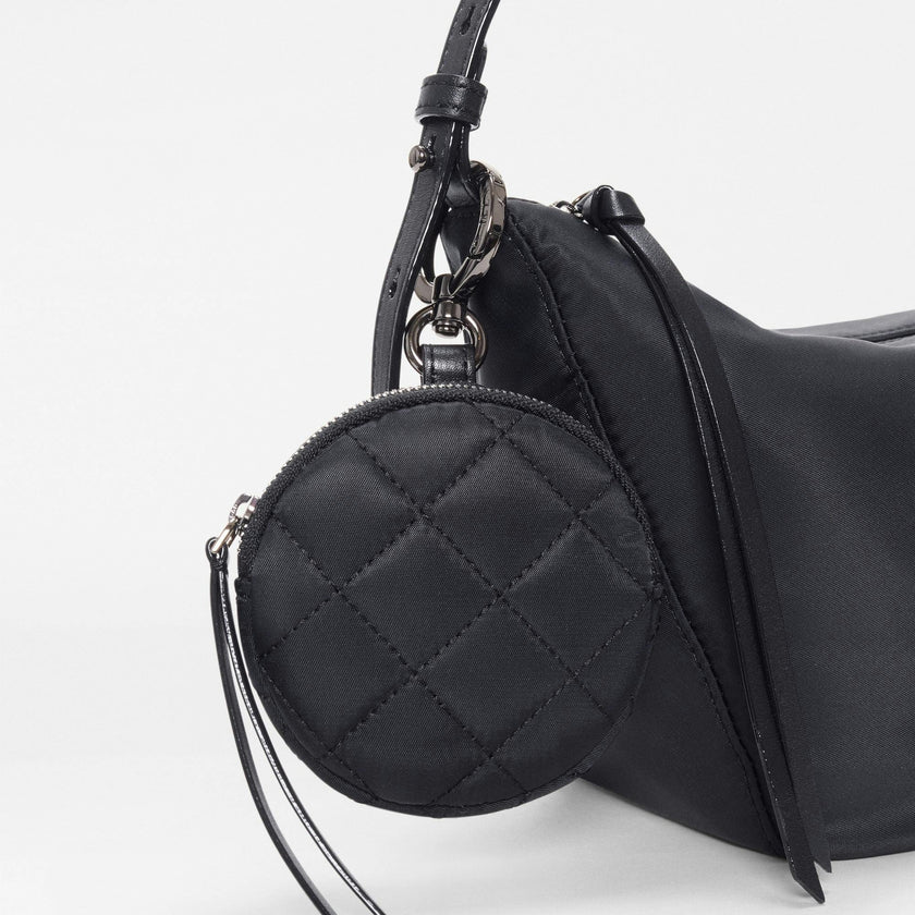 Black Small Waverly Hobo