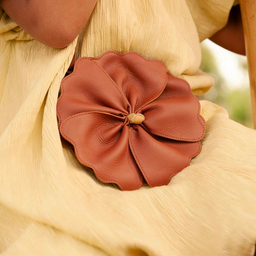 Toto Purse | Hibiscus | Maple Leather