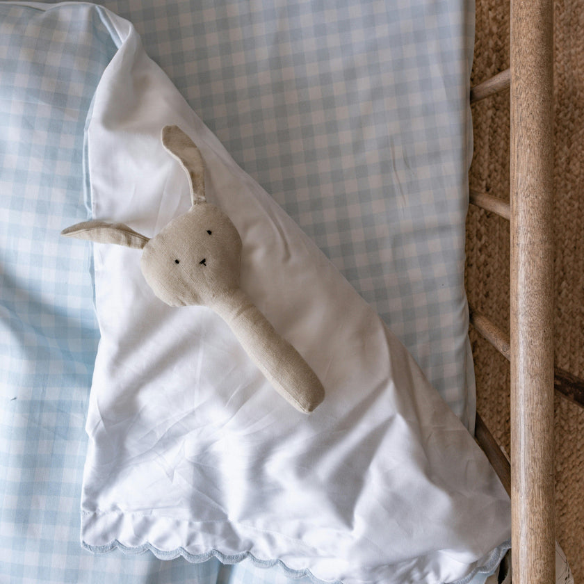 Picnic Gingham Crib Sheet